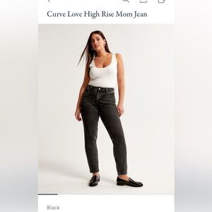 Abercrombie mom jeans